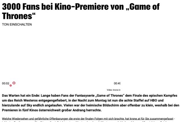 Krone - Game Of Thrones